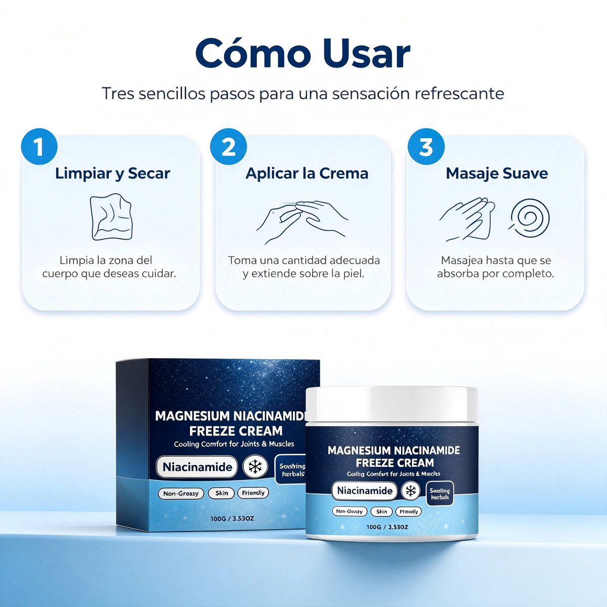 Magnesium and Niacinamide Cream