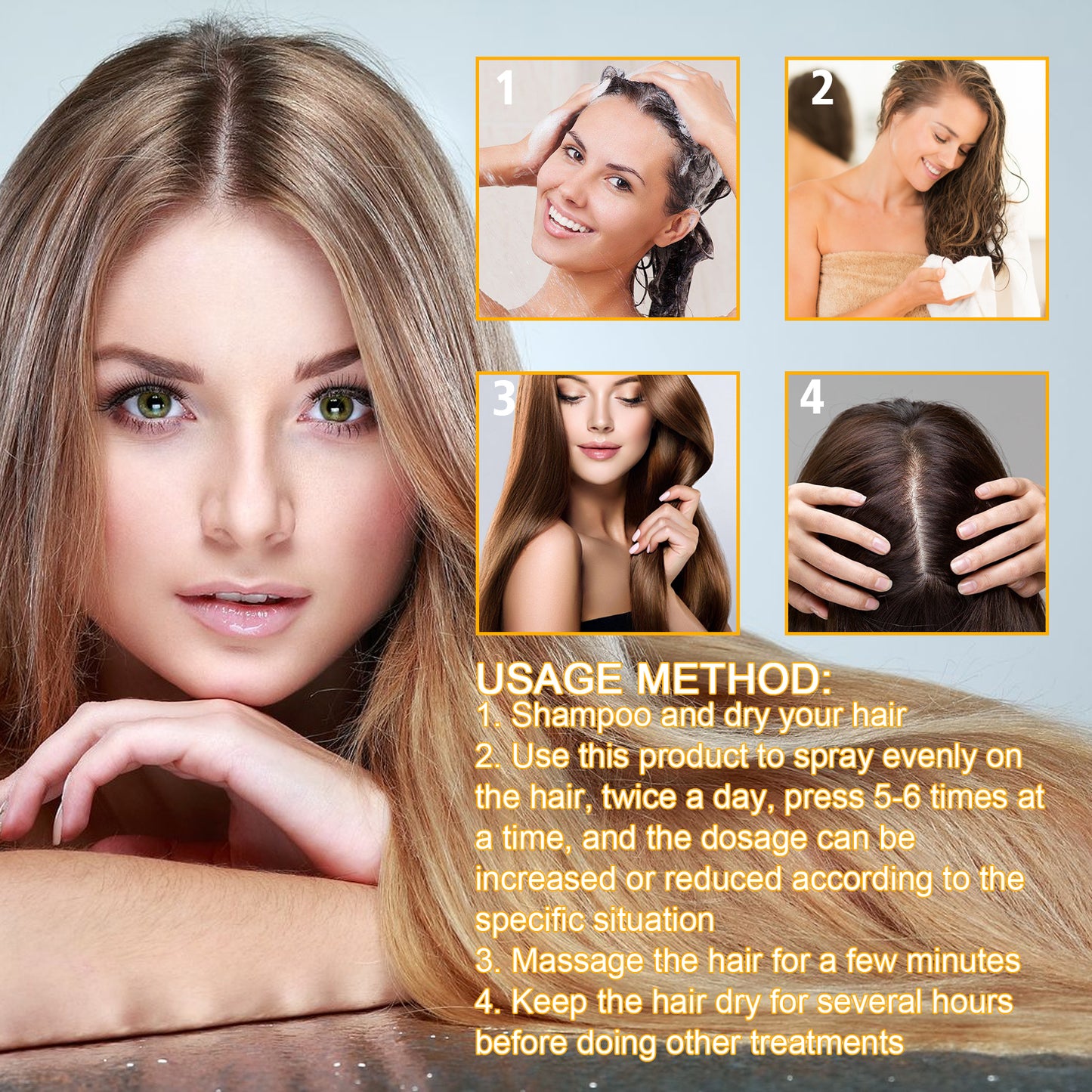 Biotin Hair Growth Serum Spray