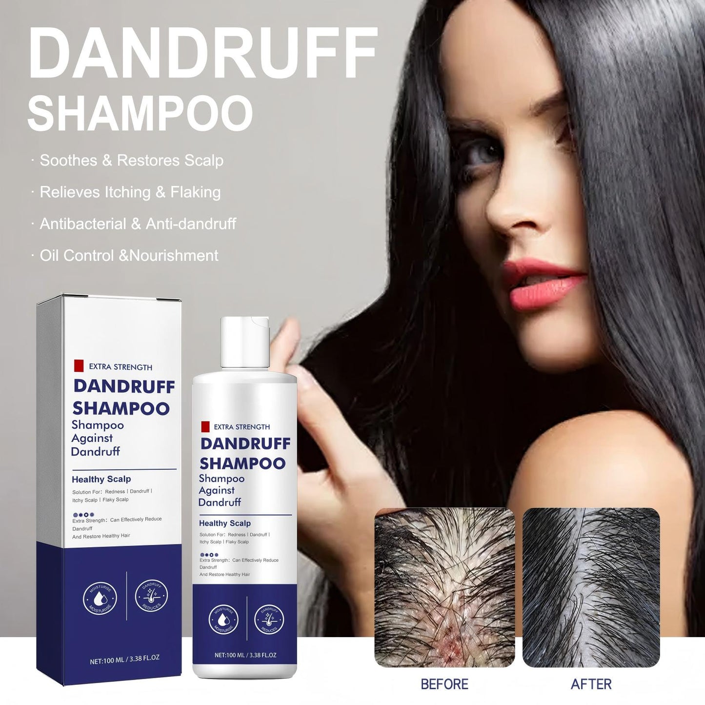Hair follicle hair care shampoo