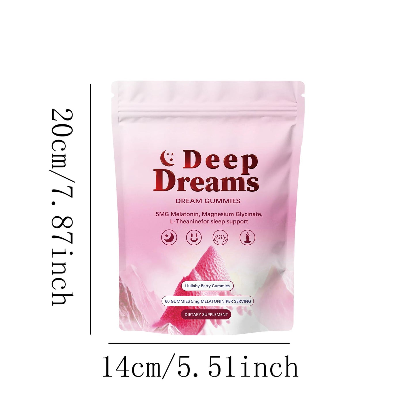 Sleep gummies,60 Gummies