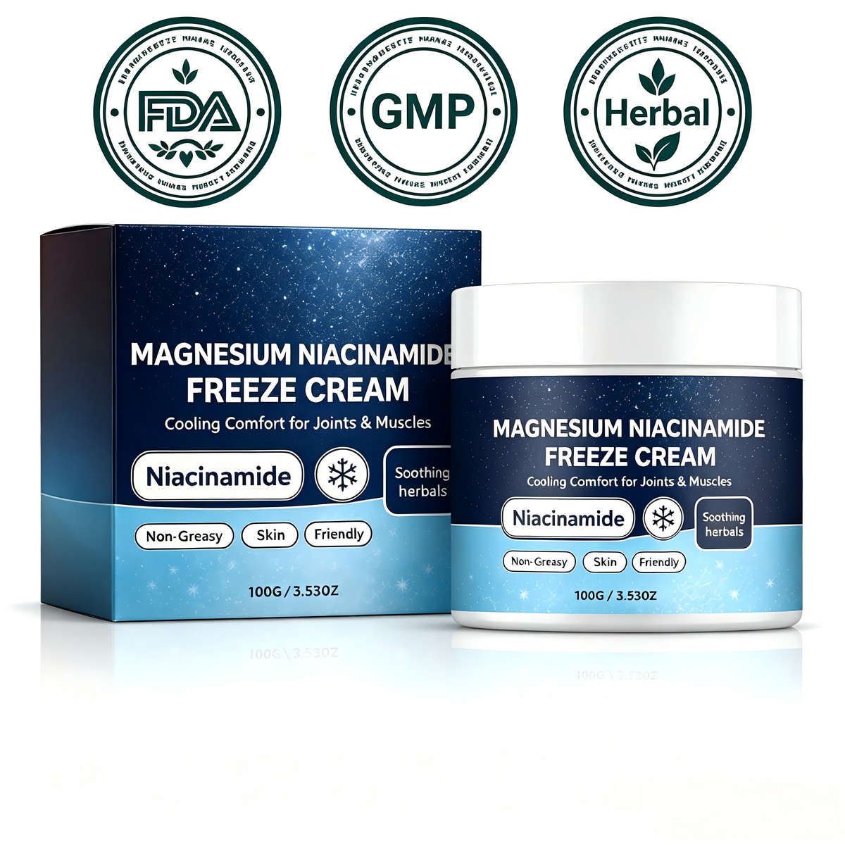 Magnesium and Niacinamide Cream