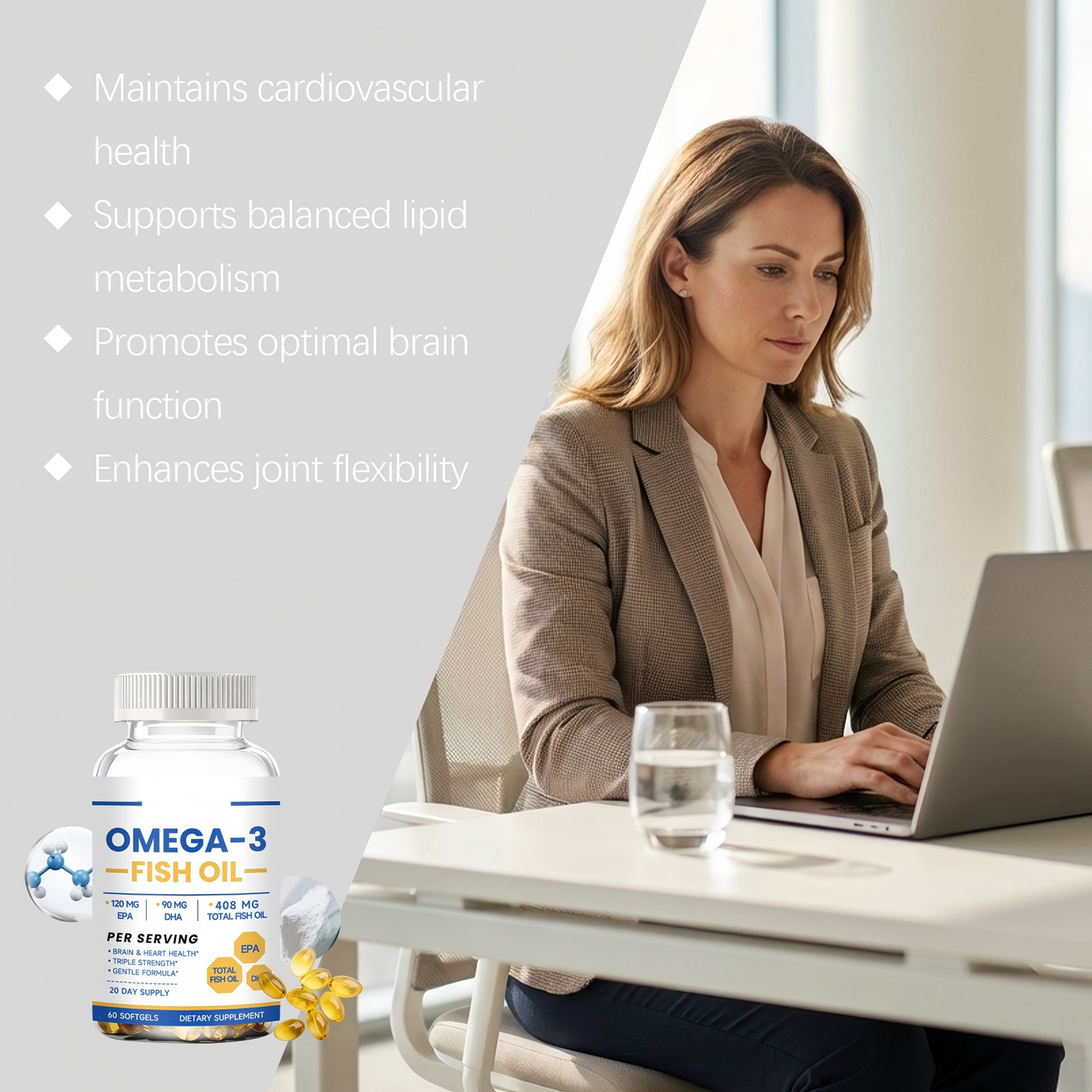 Omega-3 Fish Oil Softgels