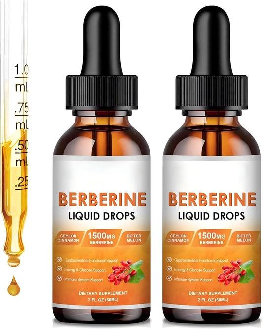 (2 Pack) Berberine Supplement