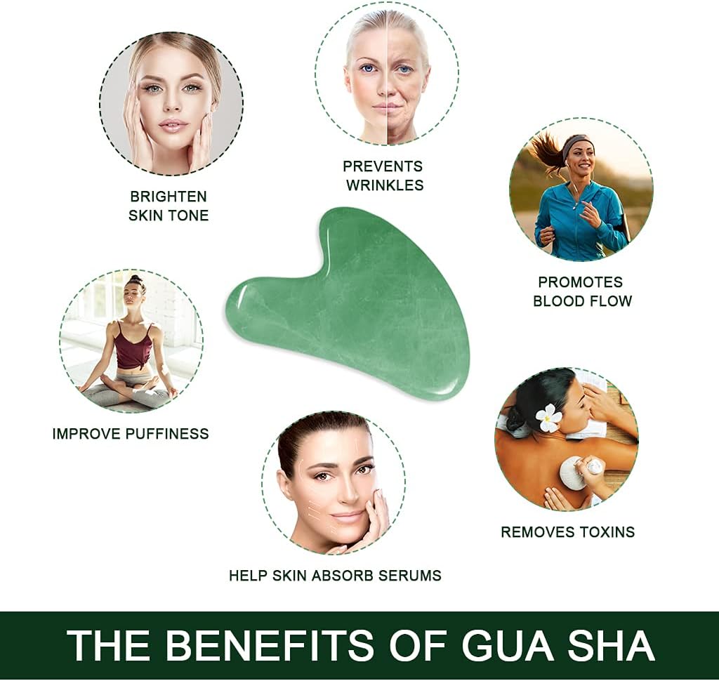 Massage Tools & Rosehip Oil in One Set