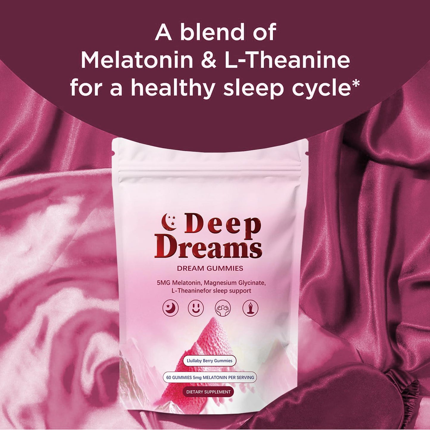 Sleep gummies,60 Gummies