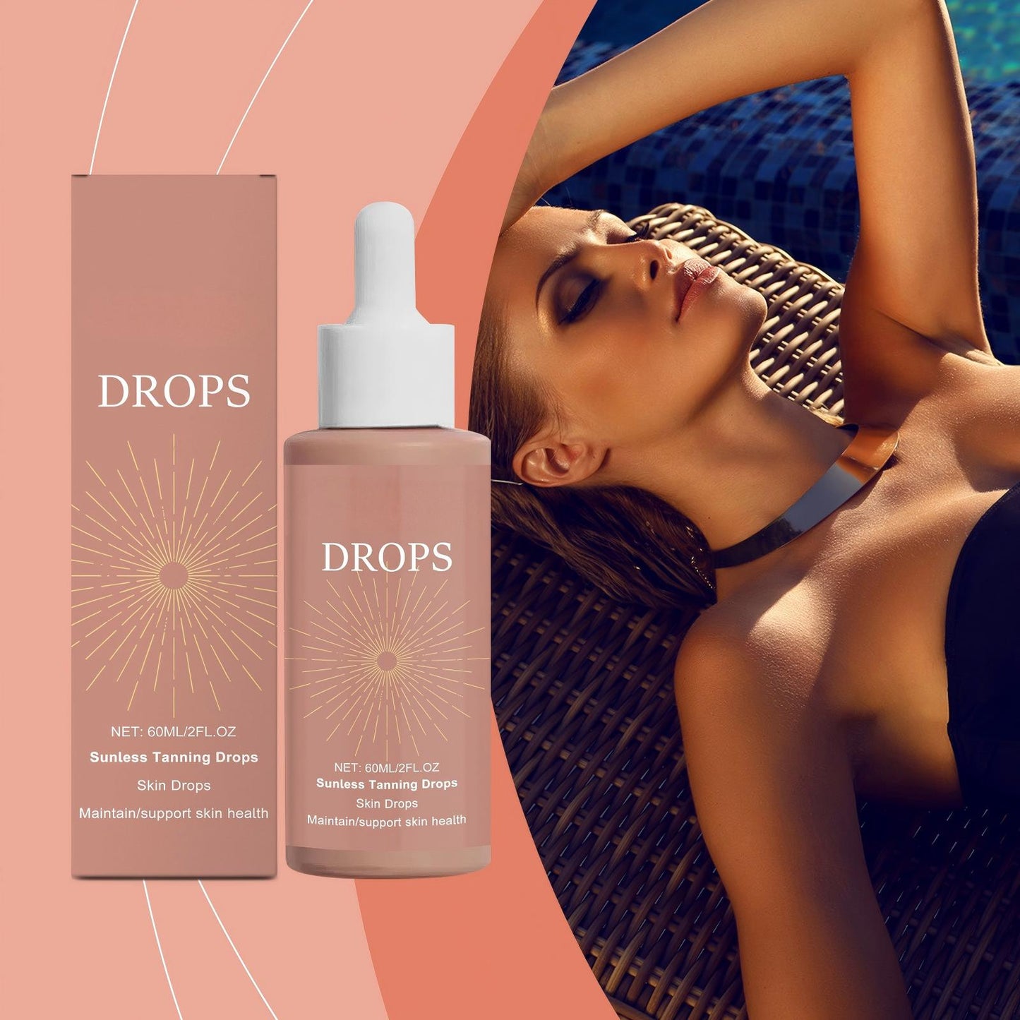 Oral Sunless Tanning Drops