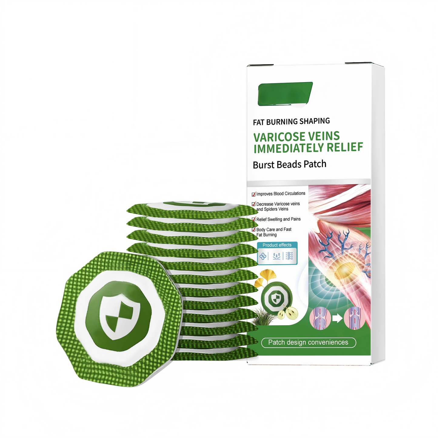 Slimming venous patch