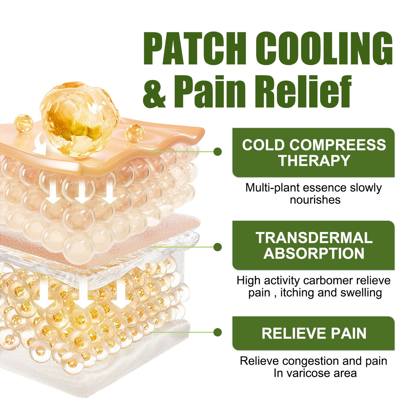Slimming venous patch