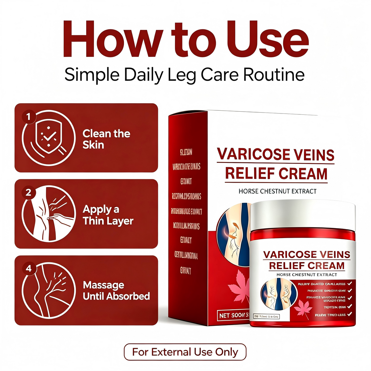 Varicose Veins Cream
