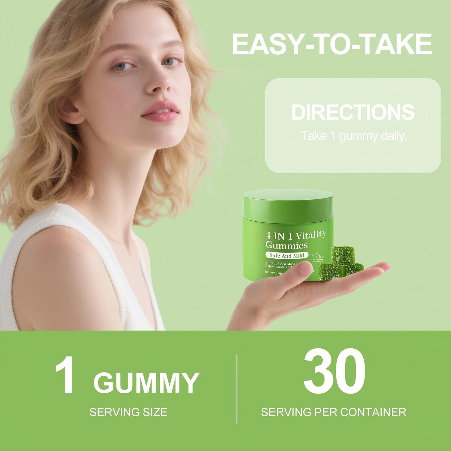 4 in 1 Gummies for Vitality