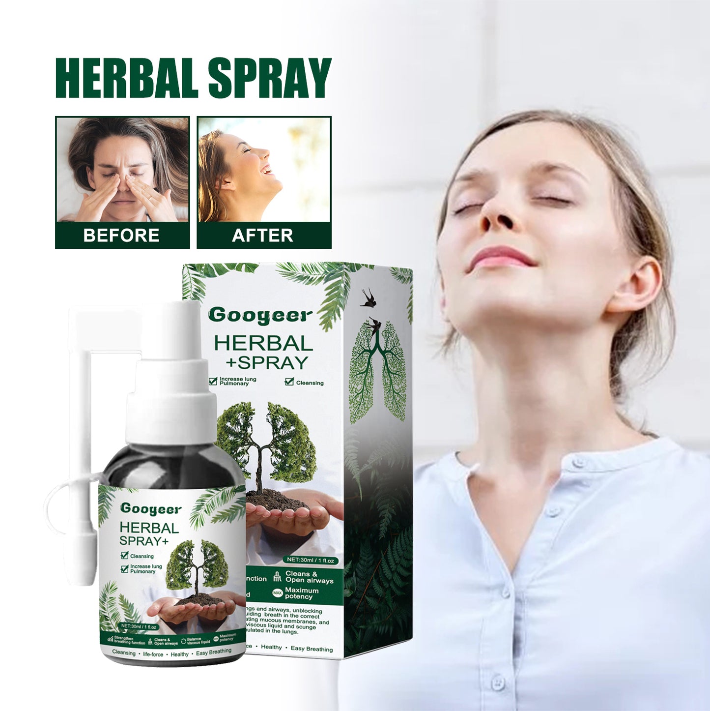 Herbal repair spray