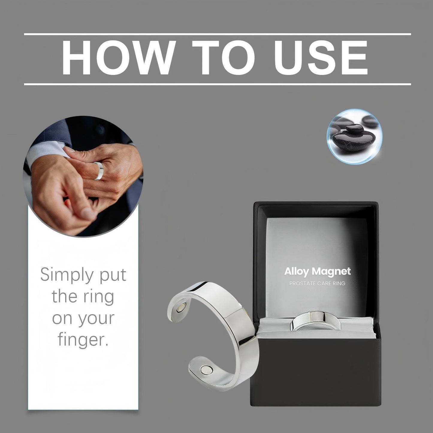 CopperMag Prostate Therapy Ring