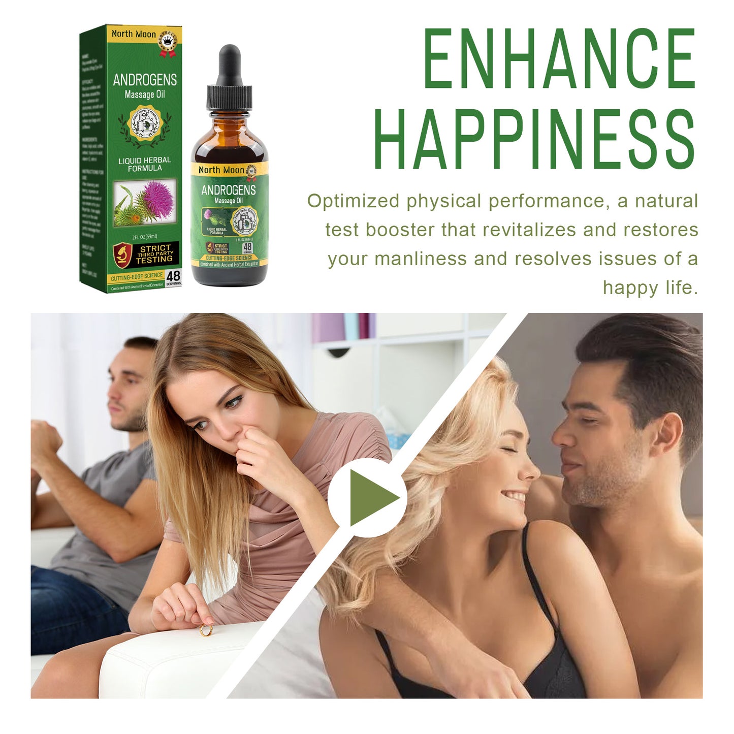 Men's Enhancement Massage Essential Oil