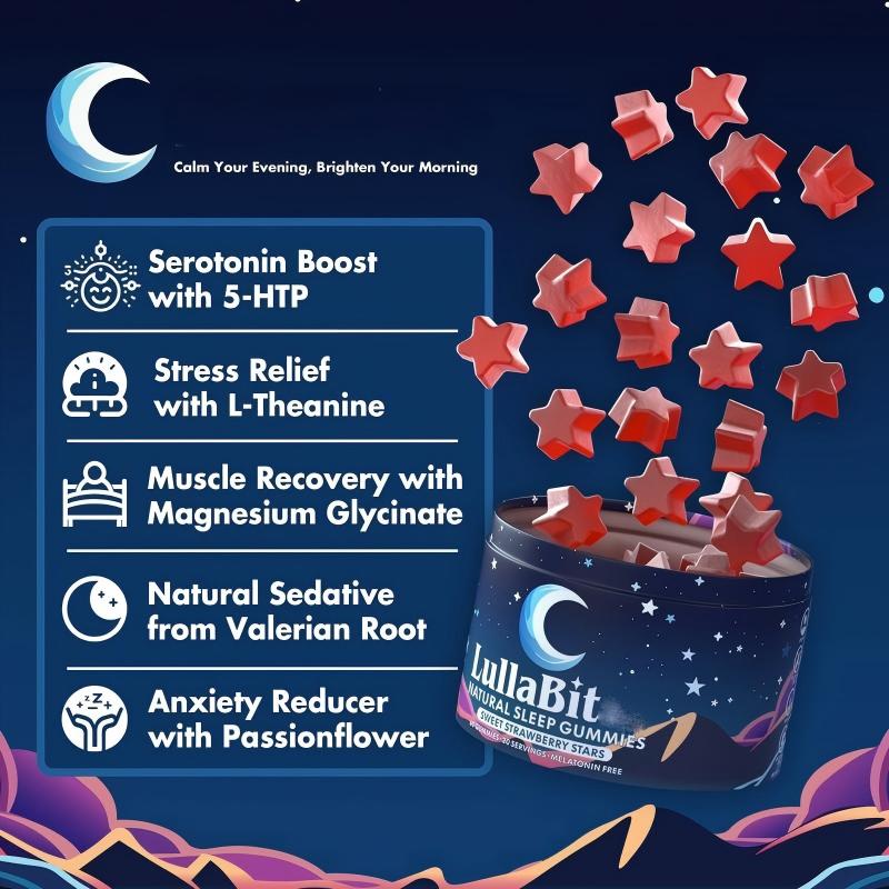 Natural Sleep Gummies-- 30 Servings