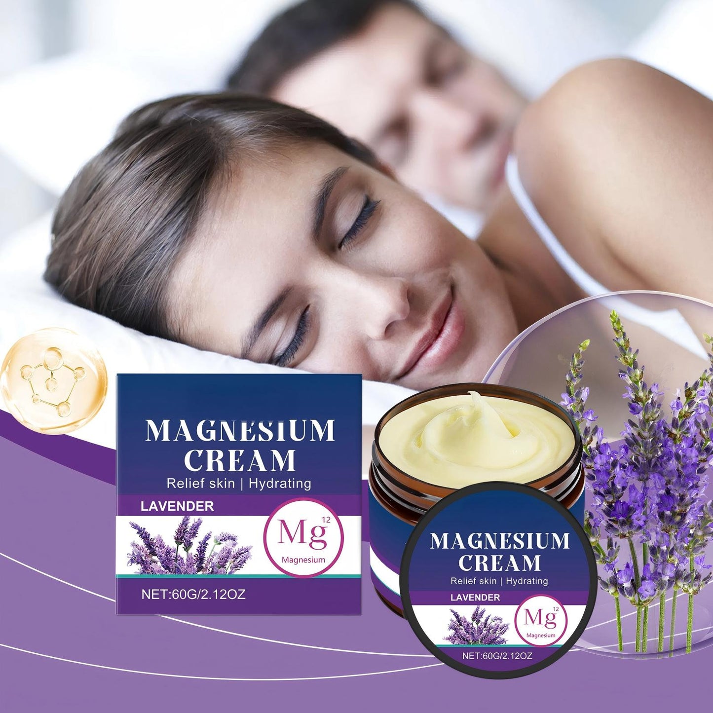 Magnesium Cream for Sleep & Muscle Relief