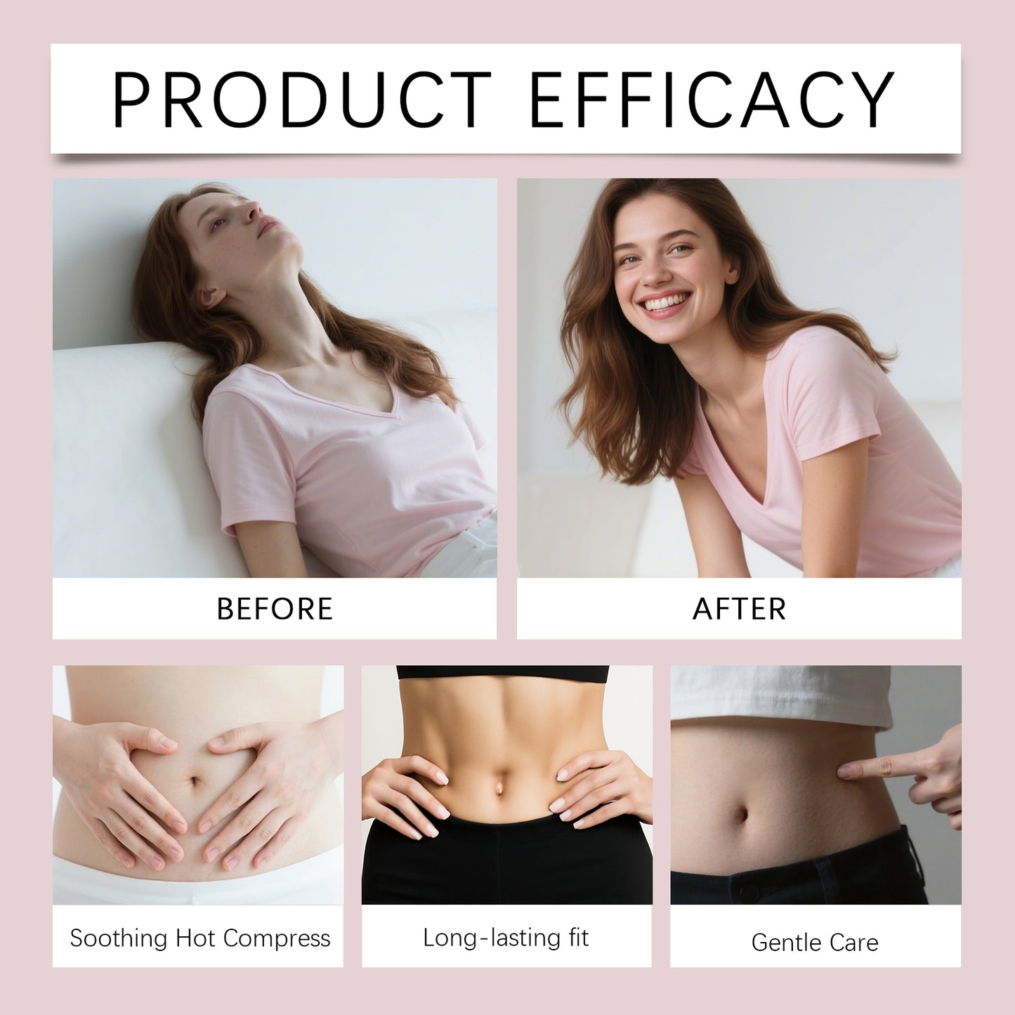 Abdominal skin care patch