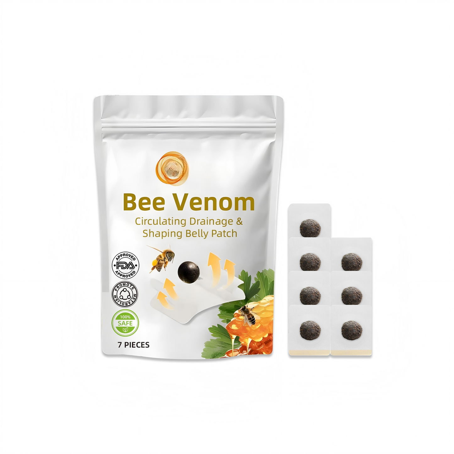 Bee venom body shaping patch