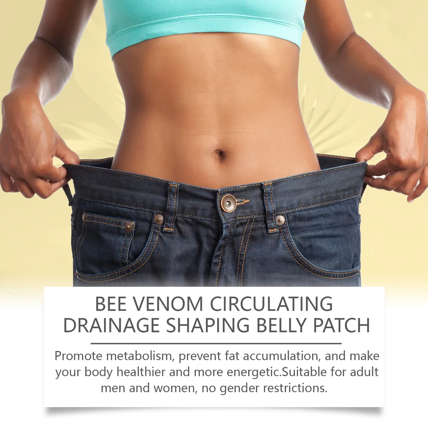 Bee venom body shaping patch