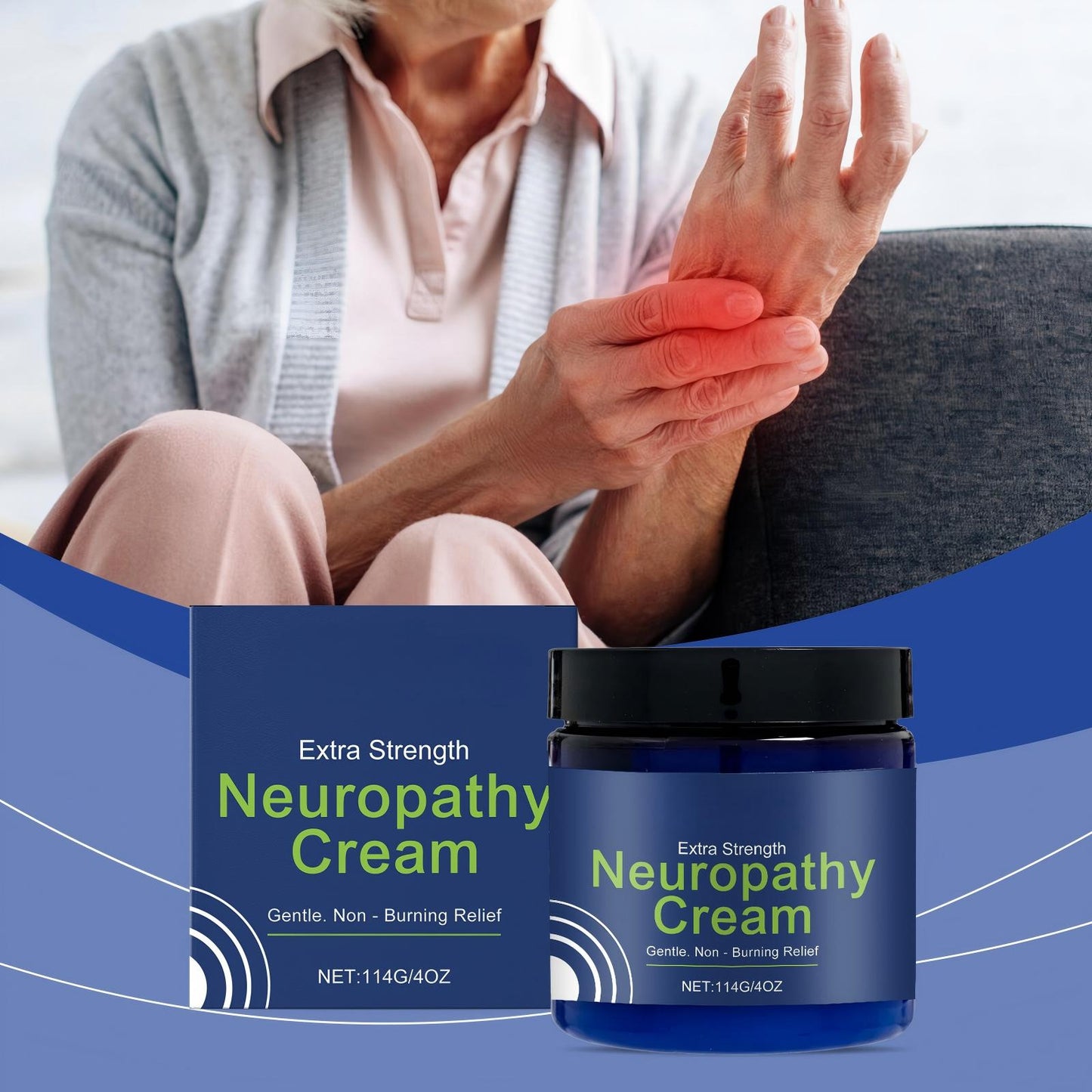 Calming & Comforting Moisturizing Cream for Feet