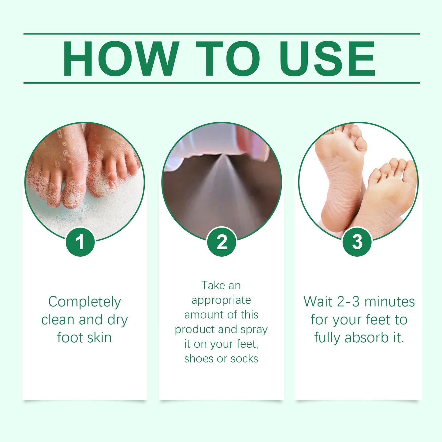 Foot Spray with Tea Tree Oil