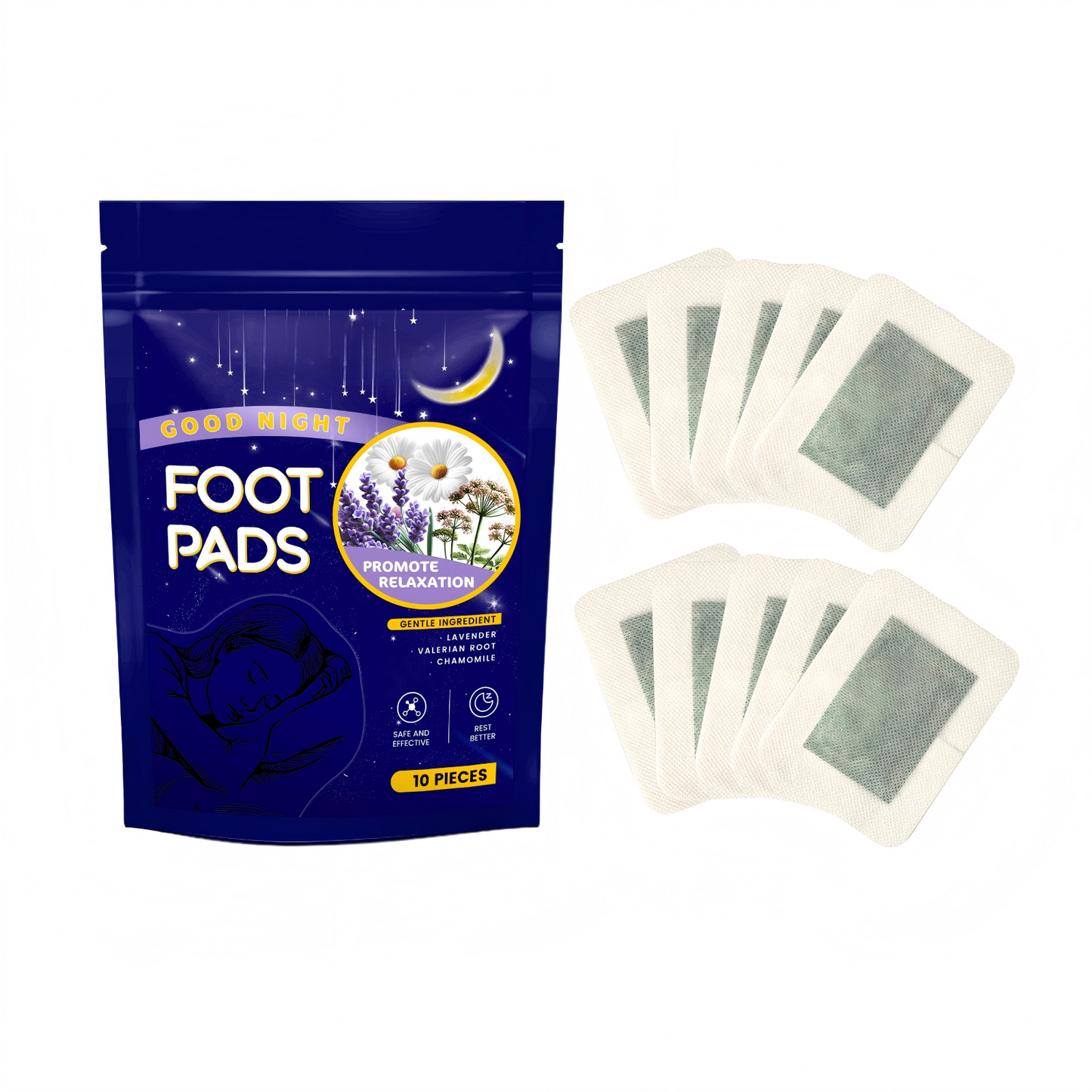Sleep care foot patch