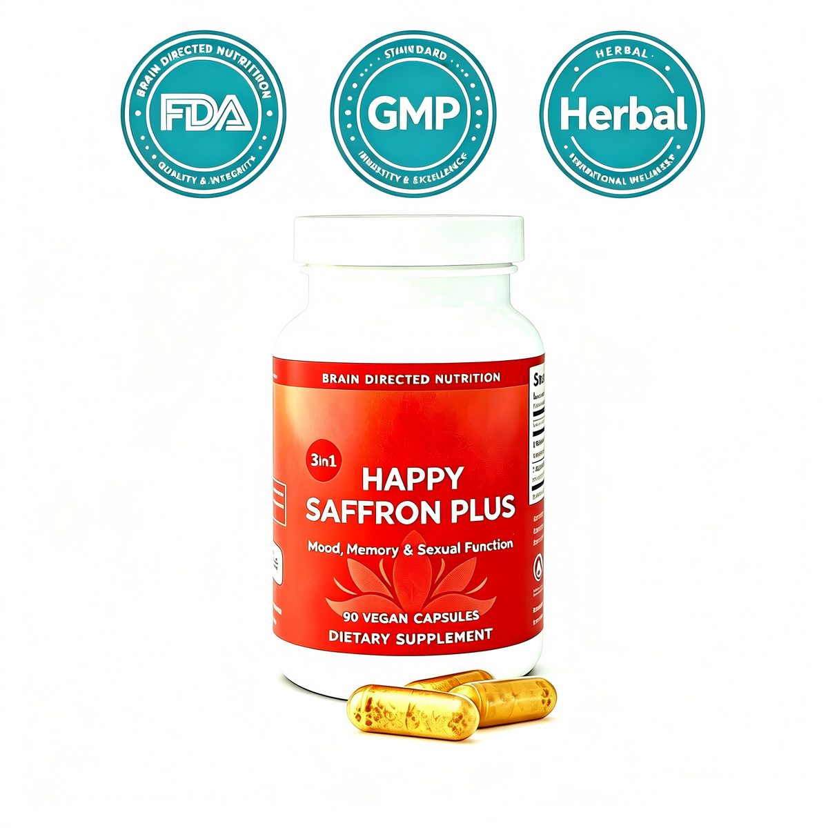 Buy 2 Get 1— Happy Saffron Plus