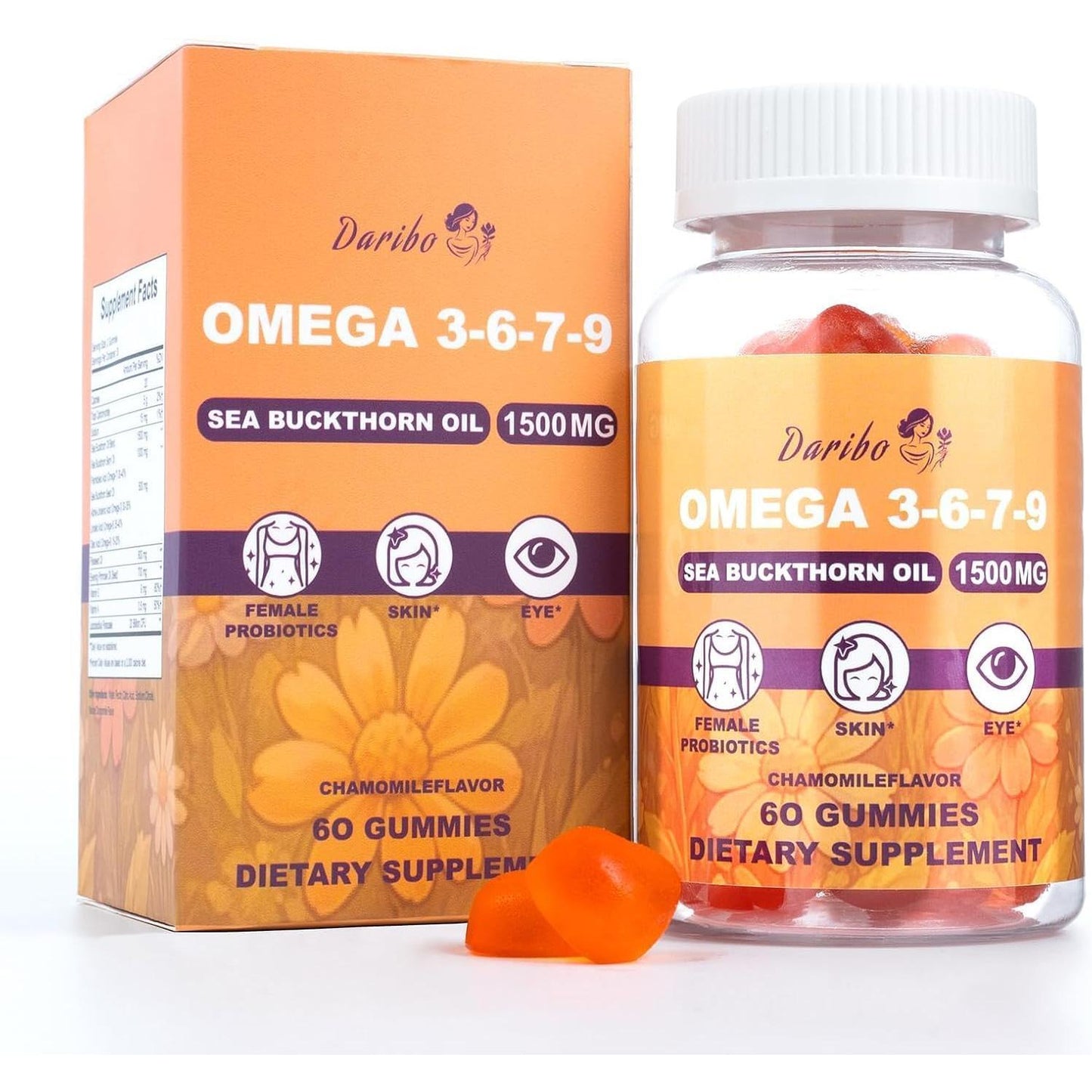 Omega 3 6 7 9 Gummies for Women