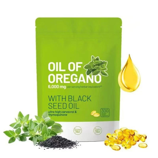 Oil of Oregano with Black Seed Oil 6000mg