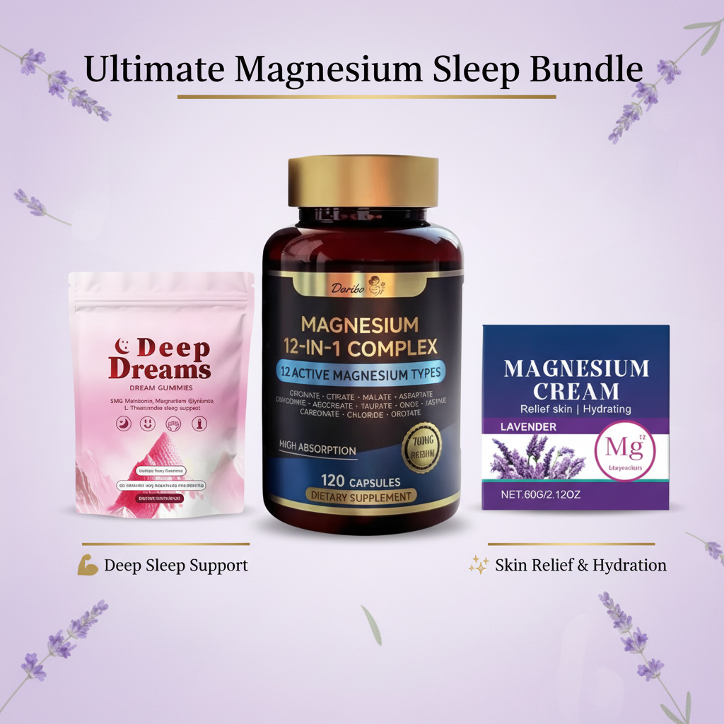 Ultimate Magnesium Sleep Bundle 薰衣草版